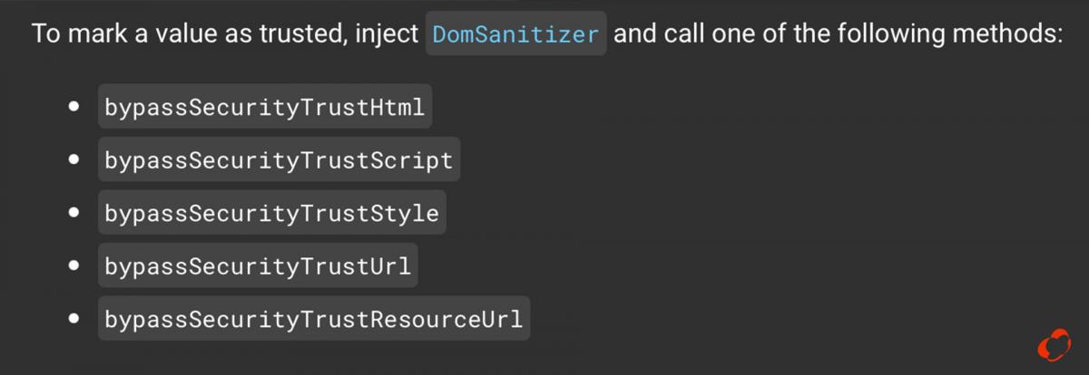 Noveo about XSS and CSRF attacks: JS-injection prevention in Angular