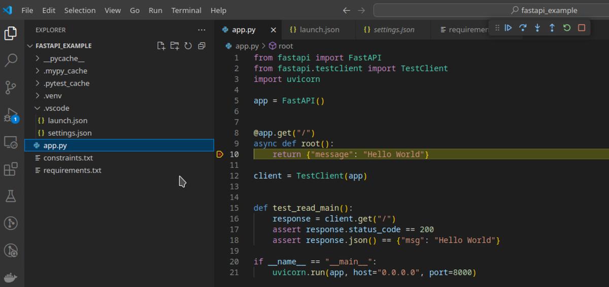 Vscode debugger_Screen 16