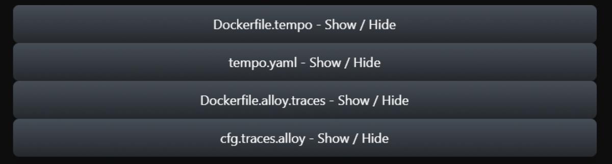 Participating configs