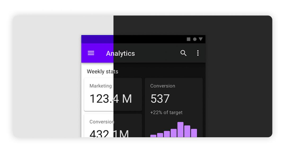 Minimize device screen luminance